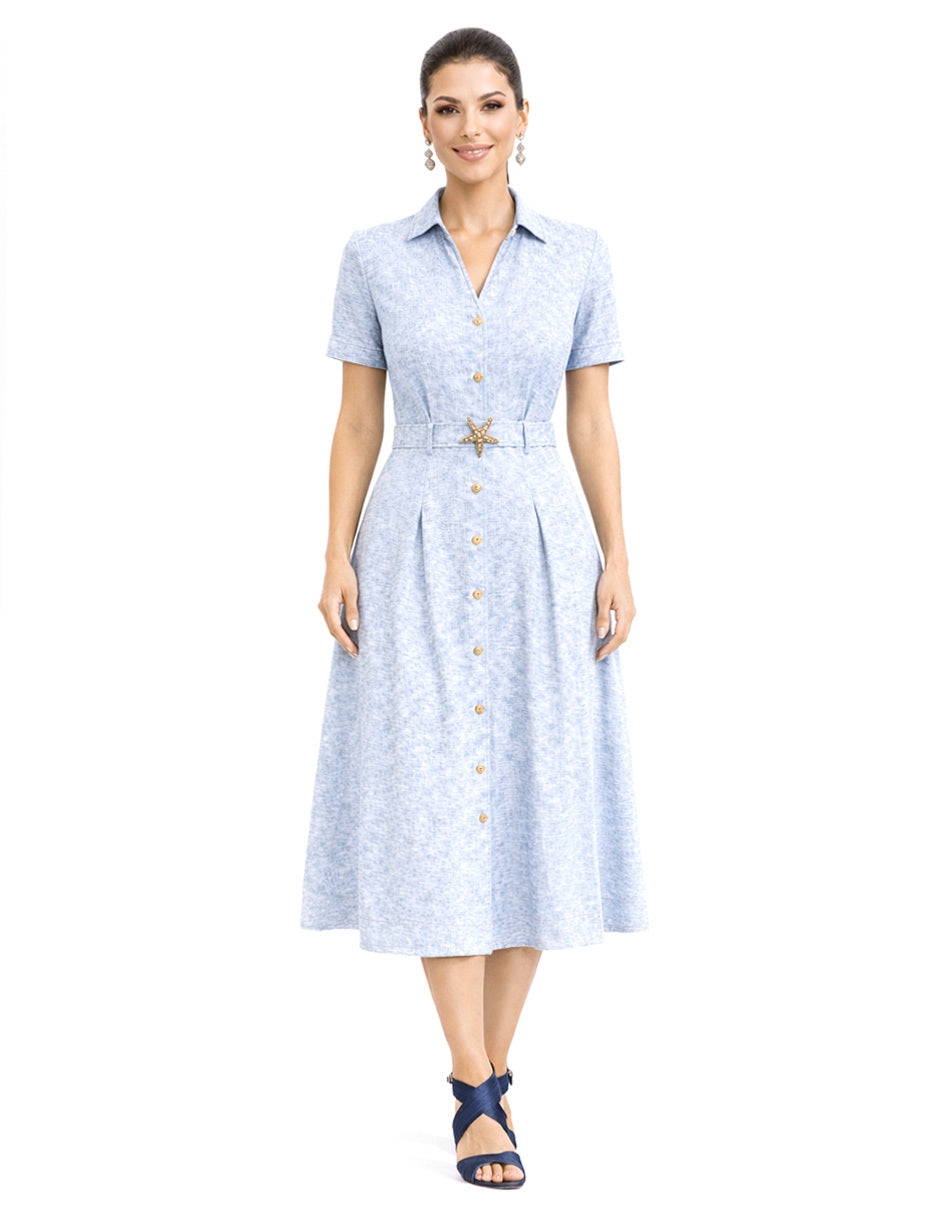 Vestido Azul Cielo Alexia