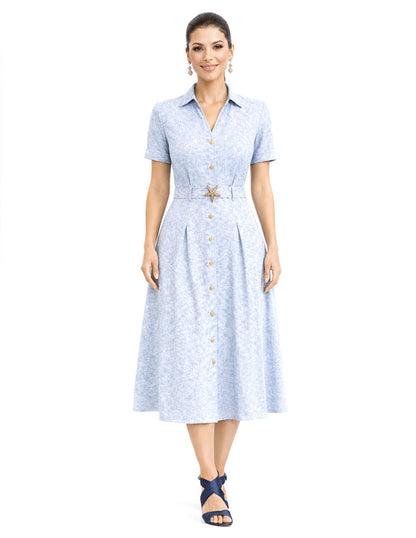 Vestido Azul Cielo Alexia