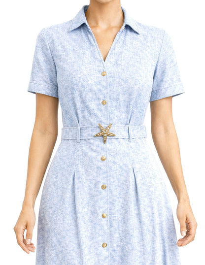 Vestido Azul Cielo Alexia
