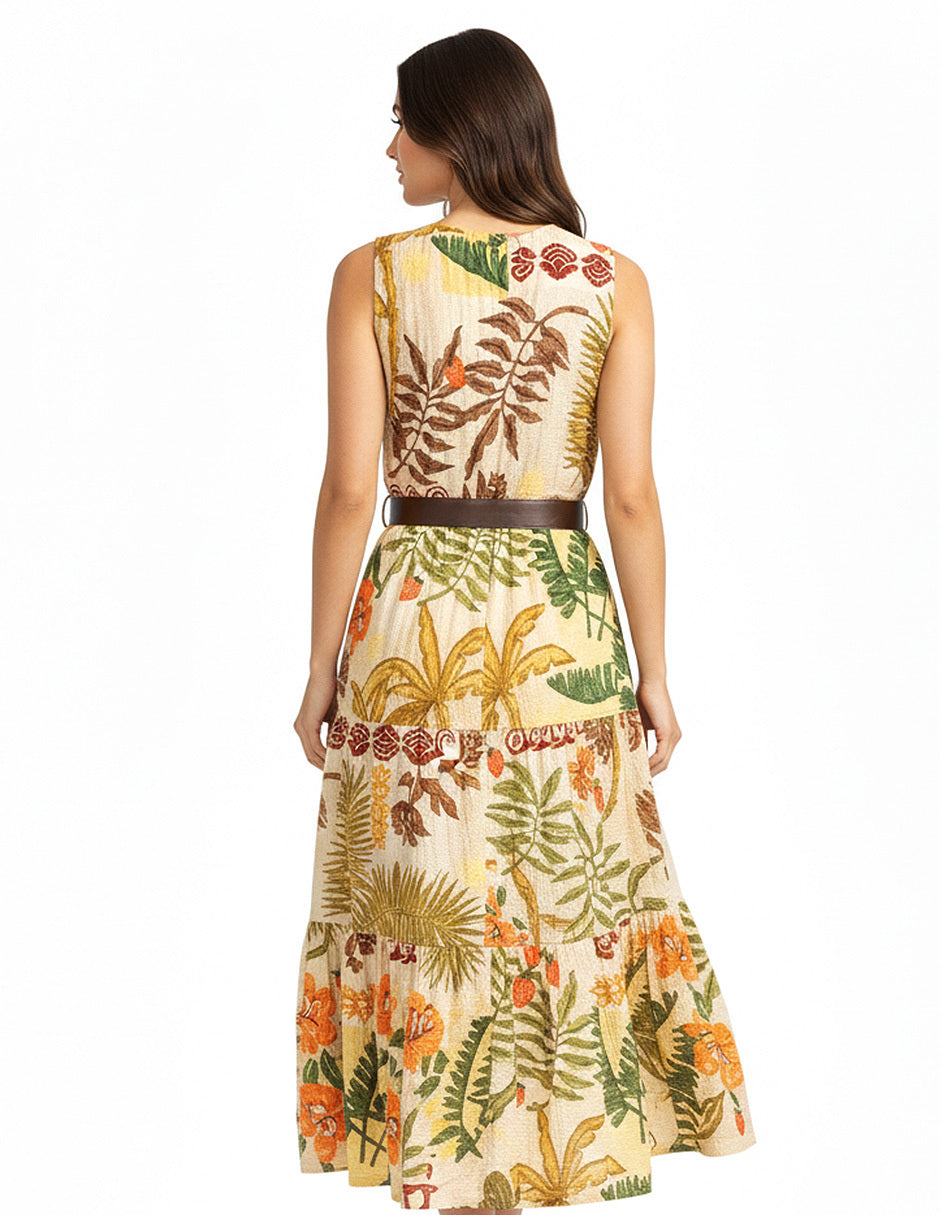 Vestido Beige Noura