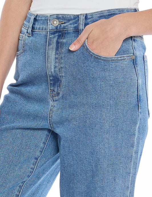 Jeans Azul Recto Esenciales