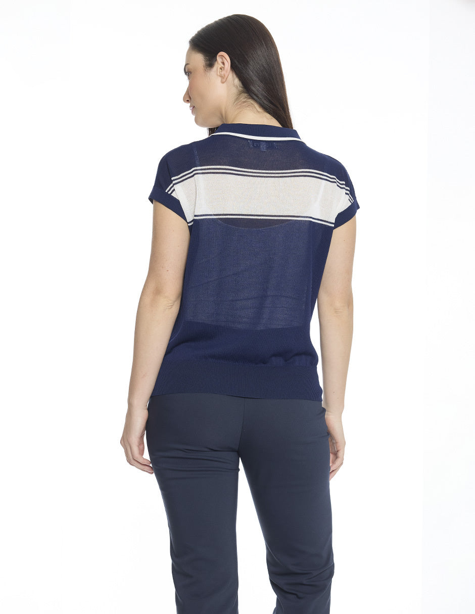 Blusa Polo Marino Esenciales