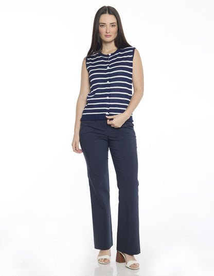 Blusa Franjas Marino Esenciales