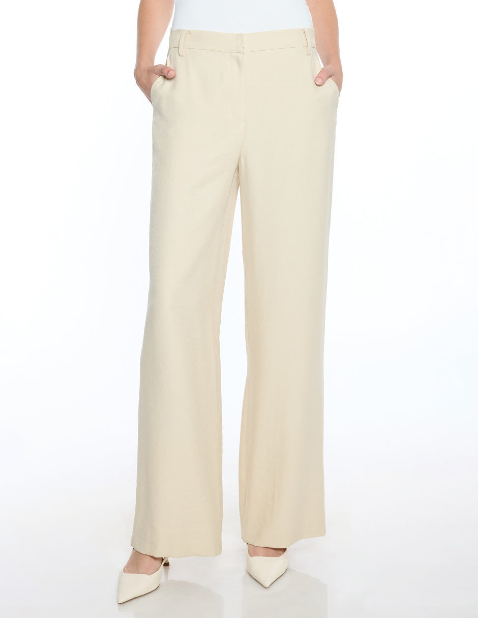 Pantalón Amplio Recto Esenciales