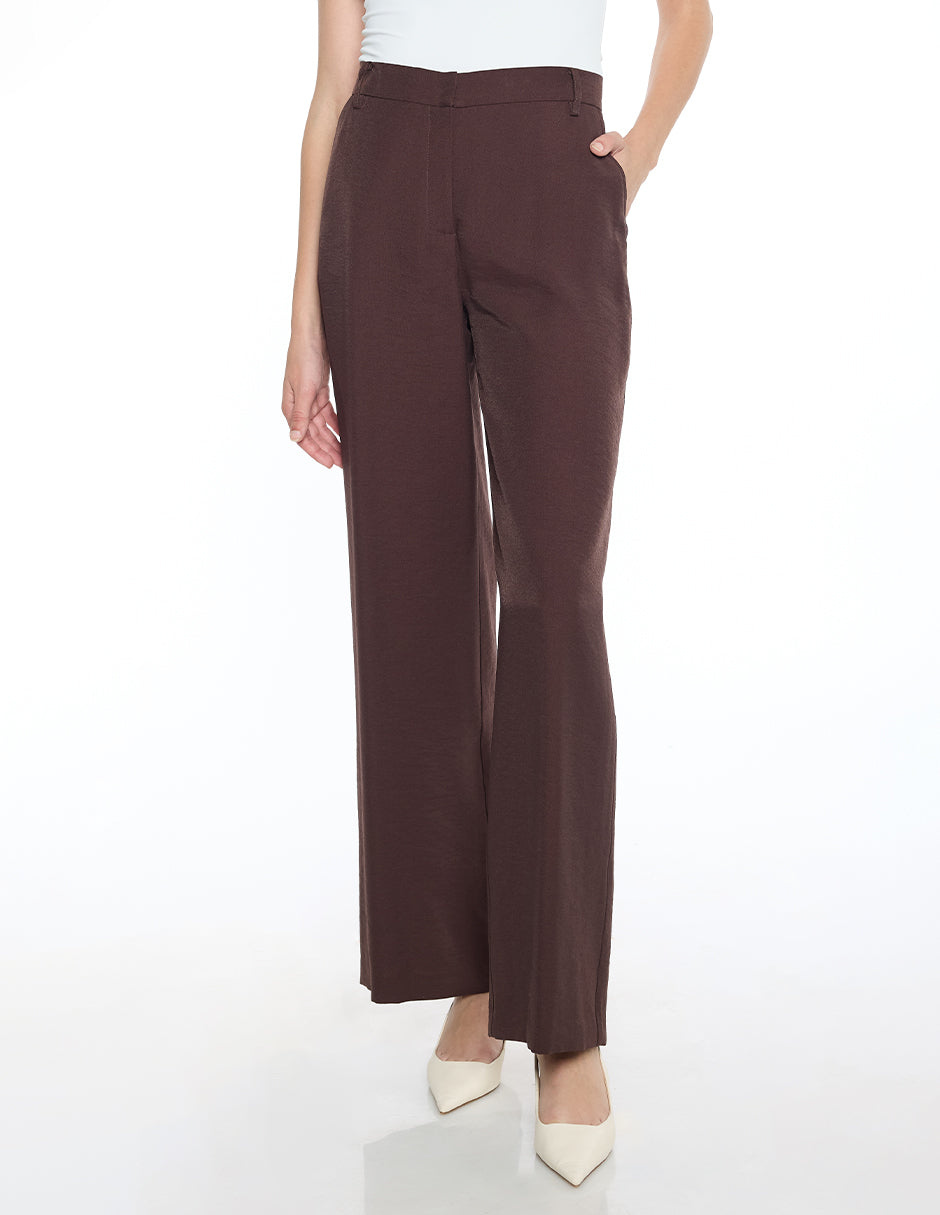 Pantalón Amplio Recto Esenciales