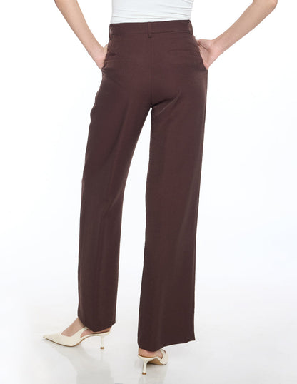 Pantalón Amplio Recto Esenciales