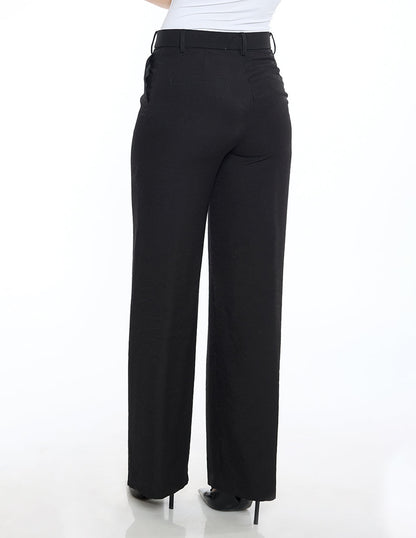 Pantalón Amplio Recto Esenciales
