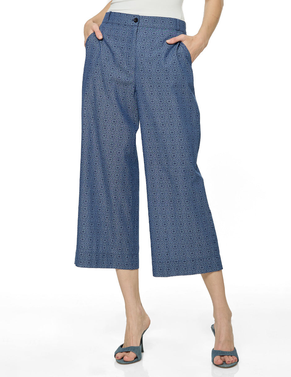 Pantalón Capri Marino Esenciales