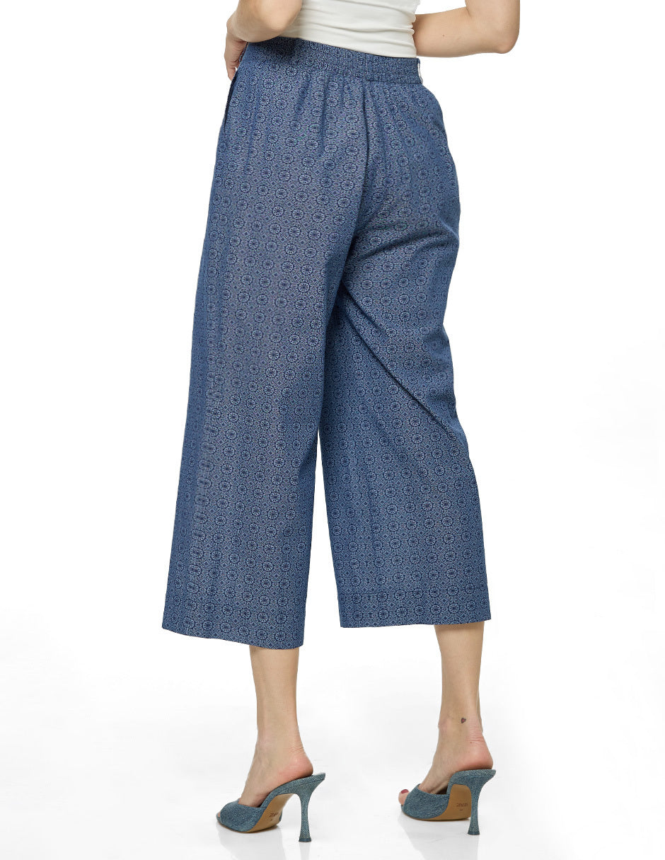 Pantalón Capri Marino Esenciales