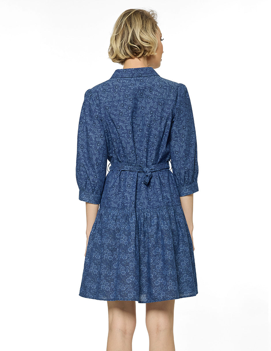 Vestido Marino Corto Esenciales