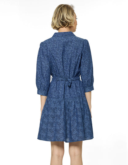Vestido Marino Corto Esenciales