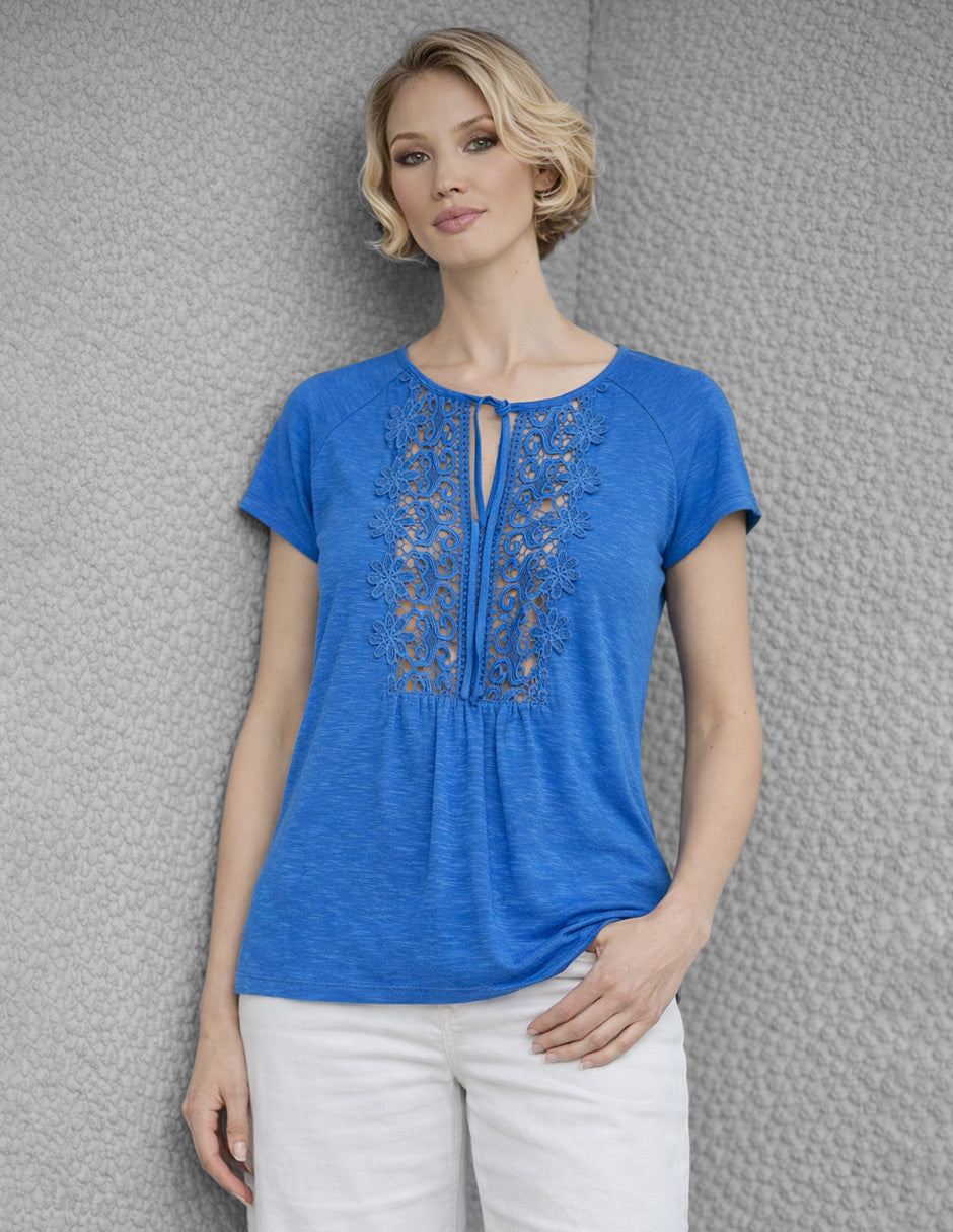 Blusa Azul Esenciales