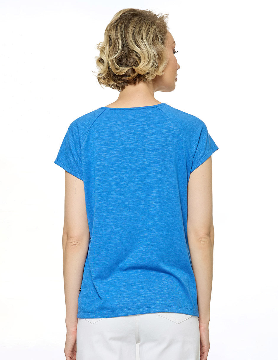 Blusa Azul Esenciales