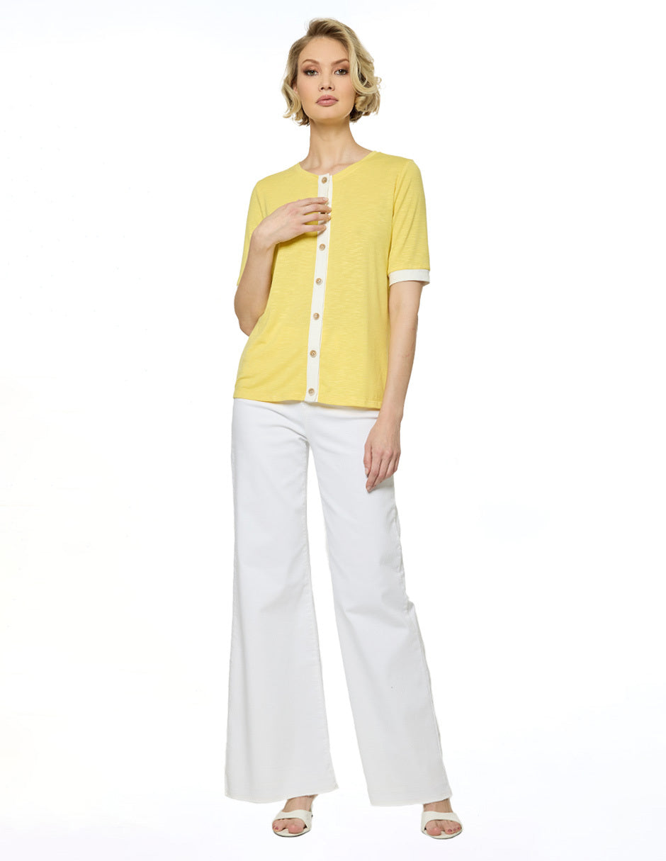 Blusa Amarilla Esenciales