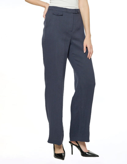 Pantalón Liso Marino Esenciales