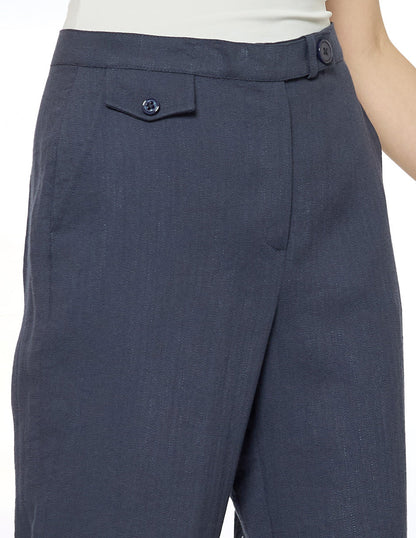 Pantalón Liso Marino Esenciales