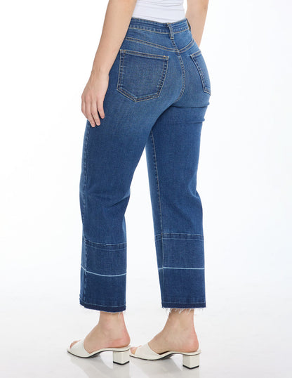 Jeans Marino Amplio Esenciales