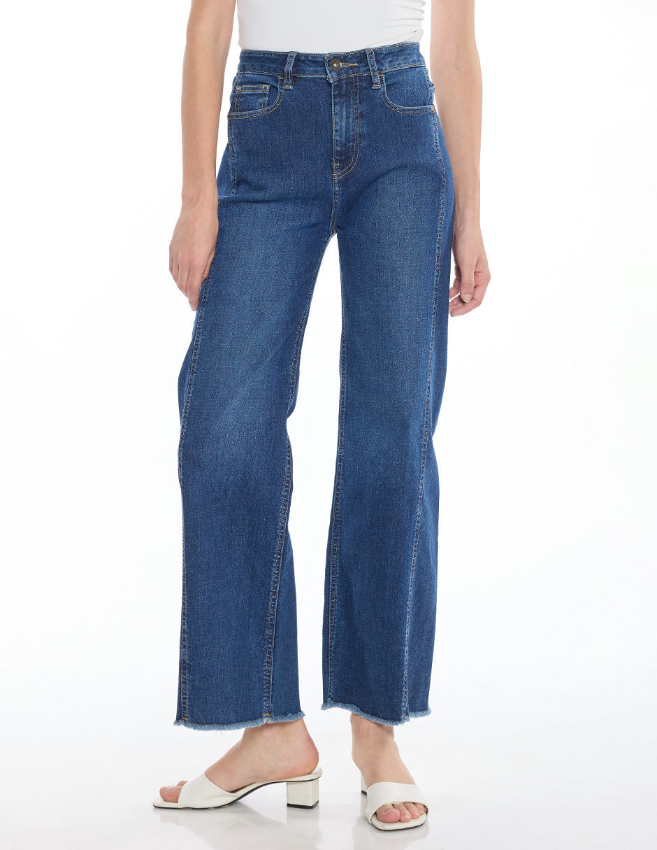Jeans Corte en Costados Esenciales
