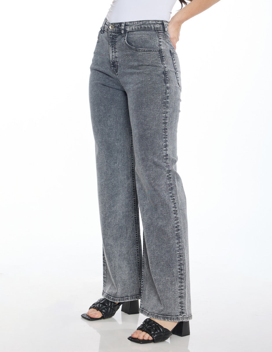 Jeans Gris Recto Esenciales