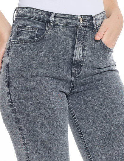 Jeans Gris Recto Esenciales
