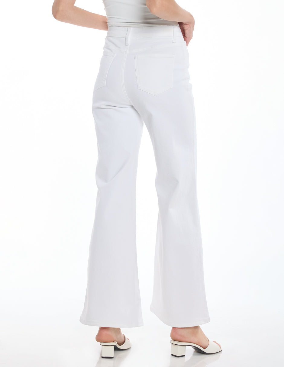 Jeans Blancos Mezclilla Esenciales