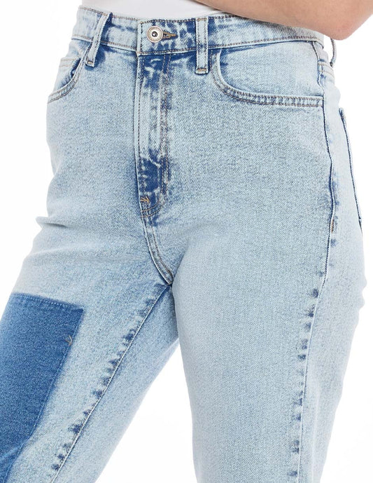 Jeans Rectangulo Azul Esenciales