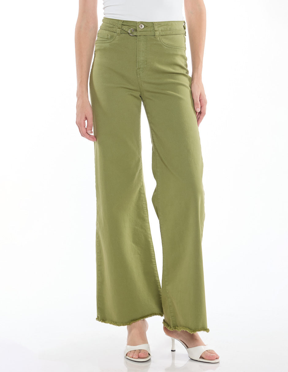 Jeans Liso Acampanado Esenciales