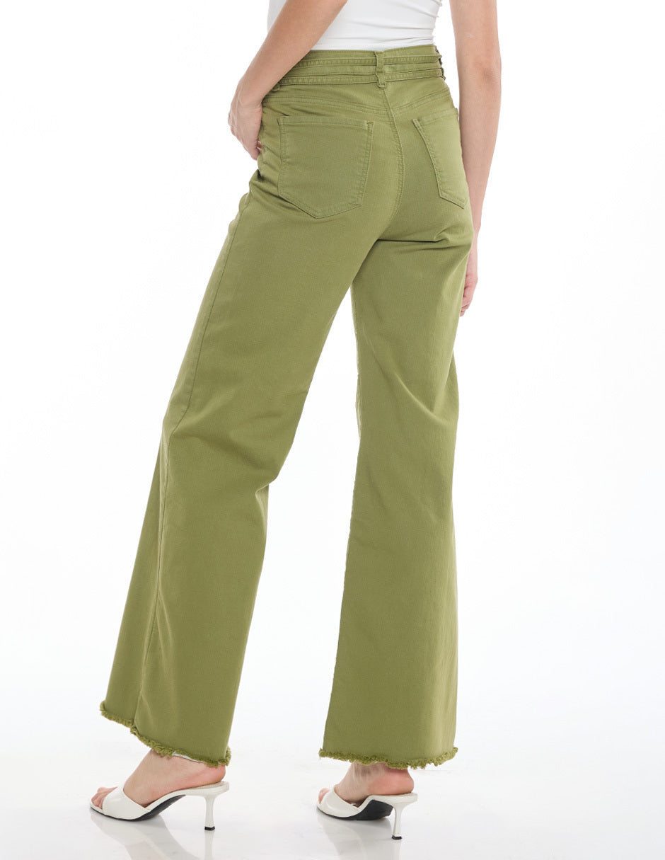 Jeans Liso Acampanado Esenciales