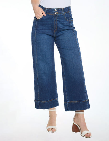 Jeans Marino Amplio Esenciales