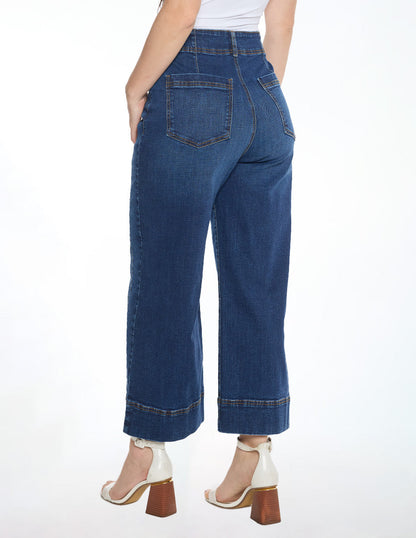 Jeans Marino Amplio Esenciales