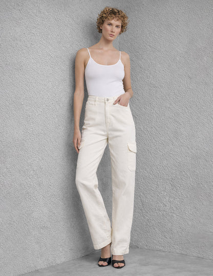 Jeans Blanco Esenciales