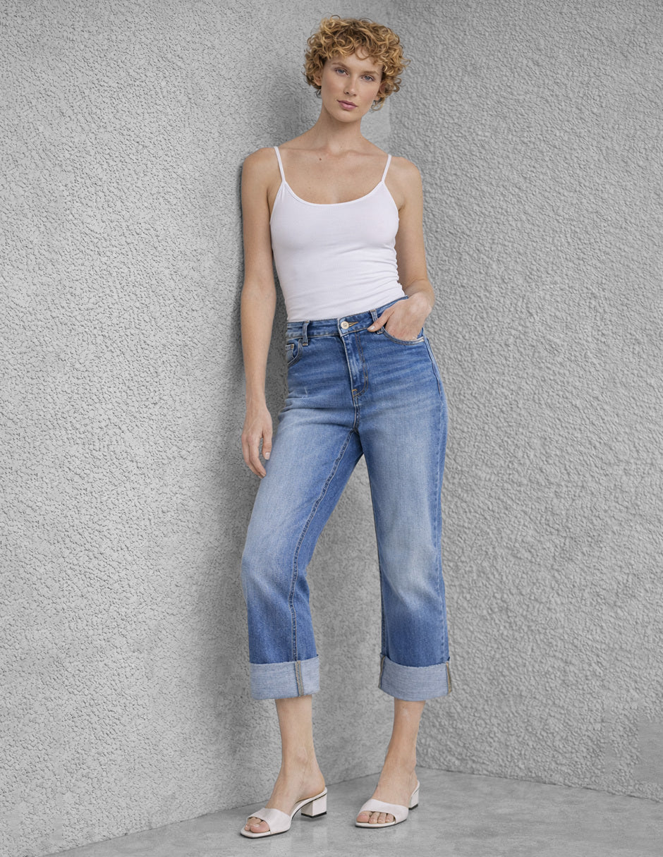 Jeans Azul Deslavado Esenciales
