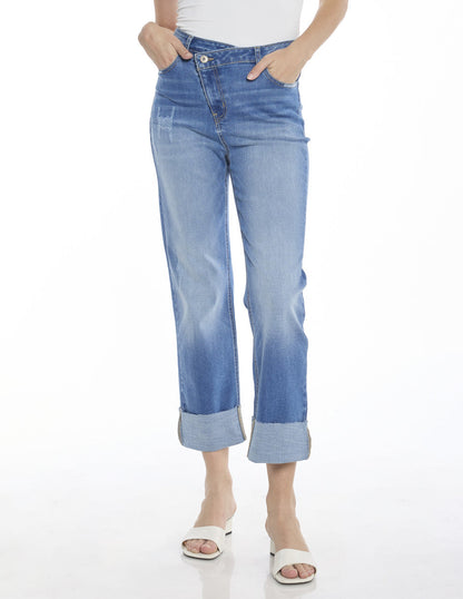 Jeans Azul Deslavado Esenciales