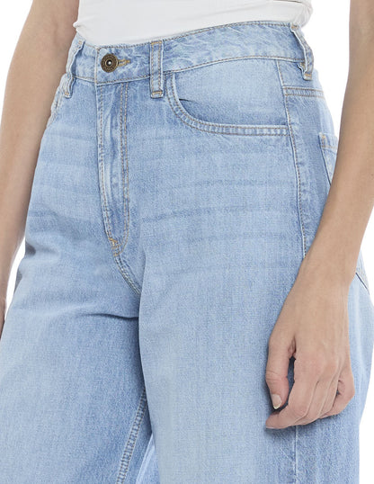 Jeans Pierna Amplia Esenciales