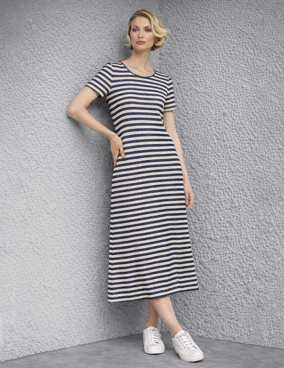 Vestido Marino Largo Esenciales
