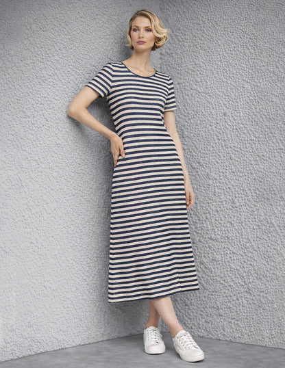 Vestido Marino Largo Esenciales