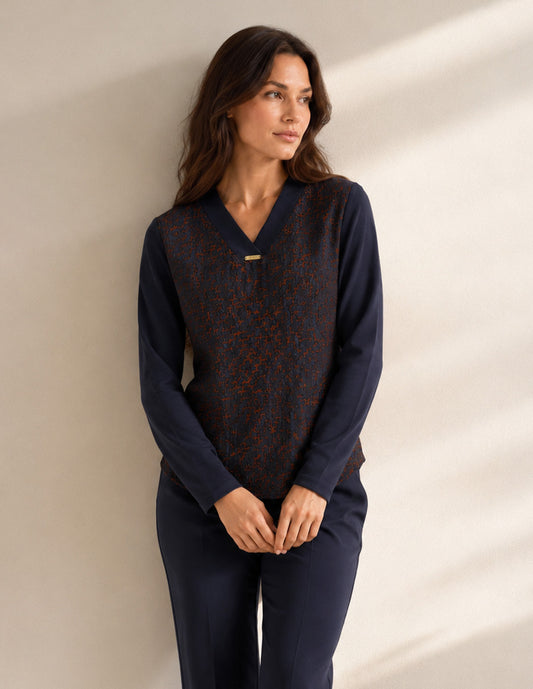 Blusa Marino Esenciales