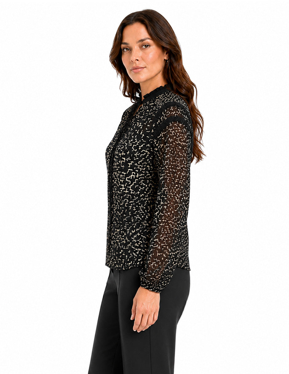 Blusa Negro Esenciales