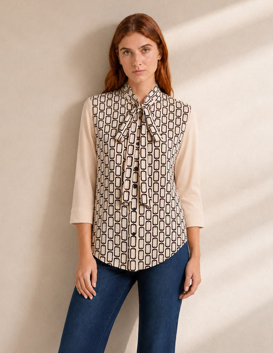 Blusa Beige Esenciales