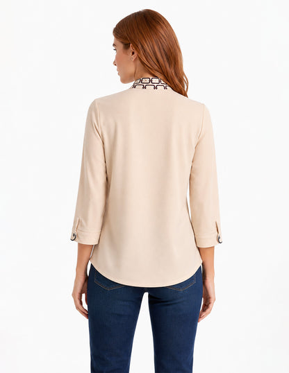 Blusa Beige Esenciales